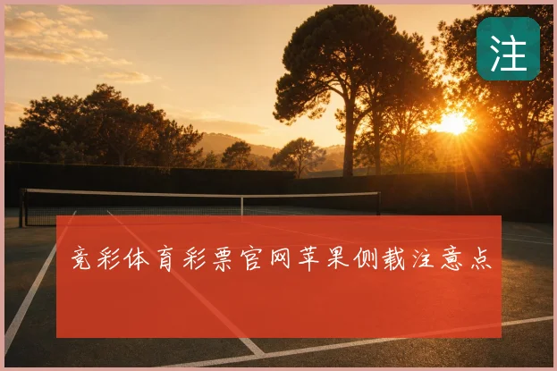 竞彩体育彩票官网苹果侧载注意点